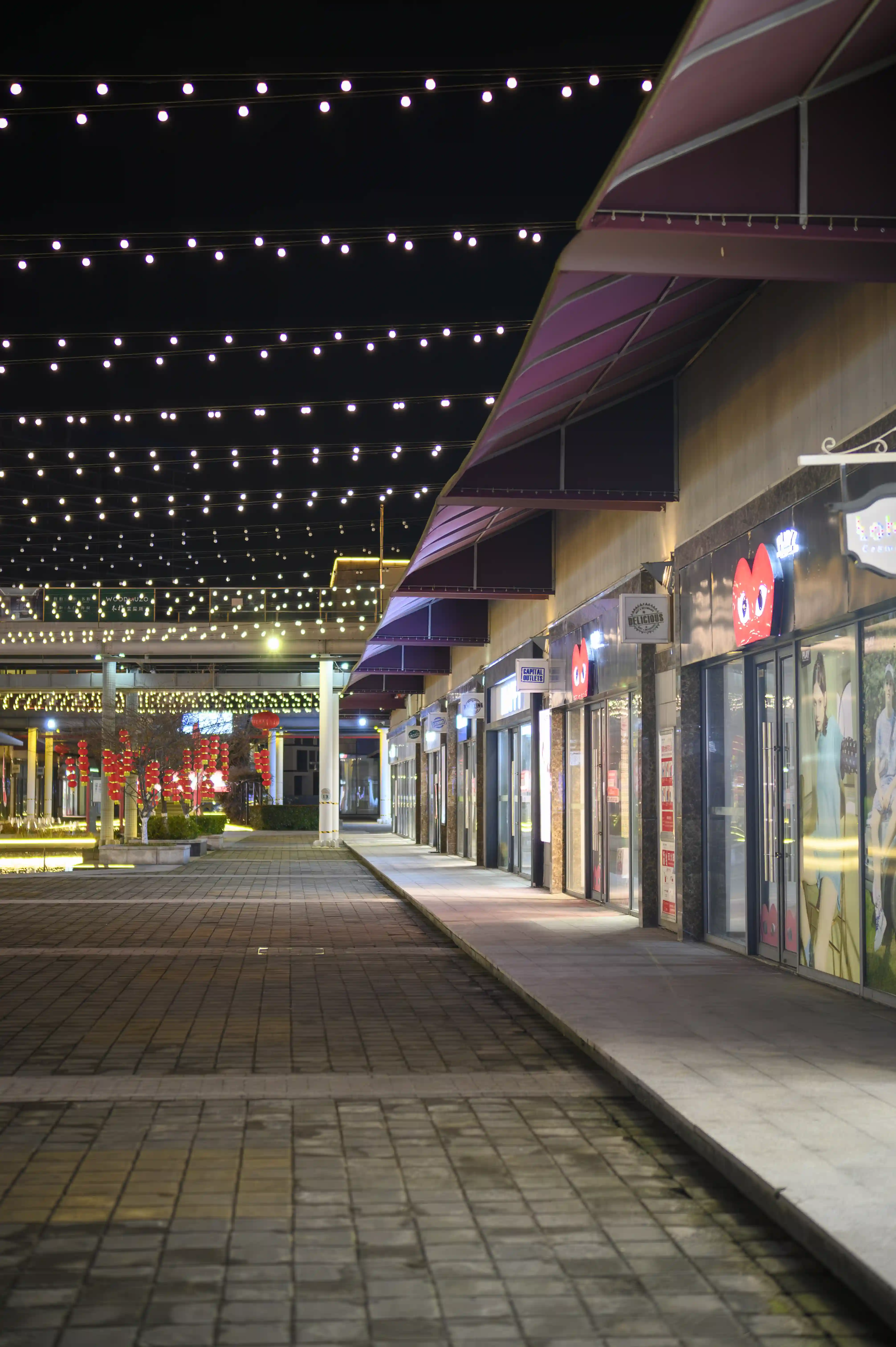 商业店铺街景 商业店铺街景