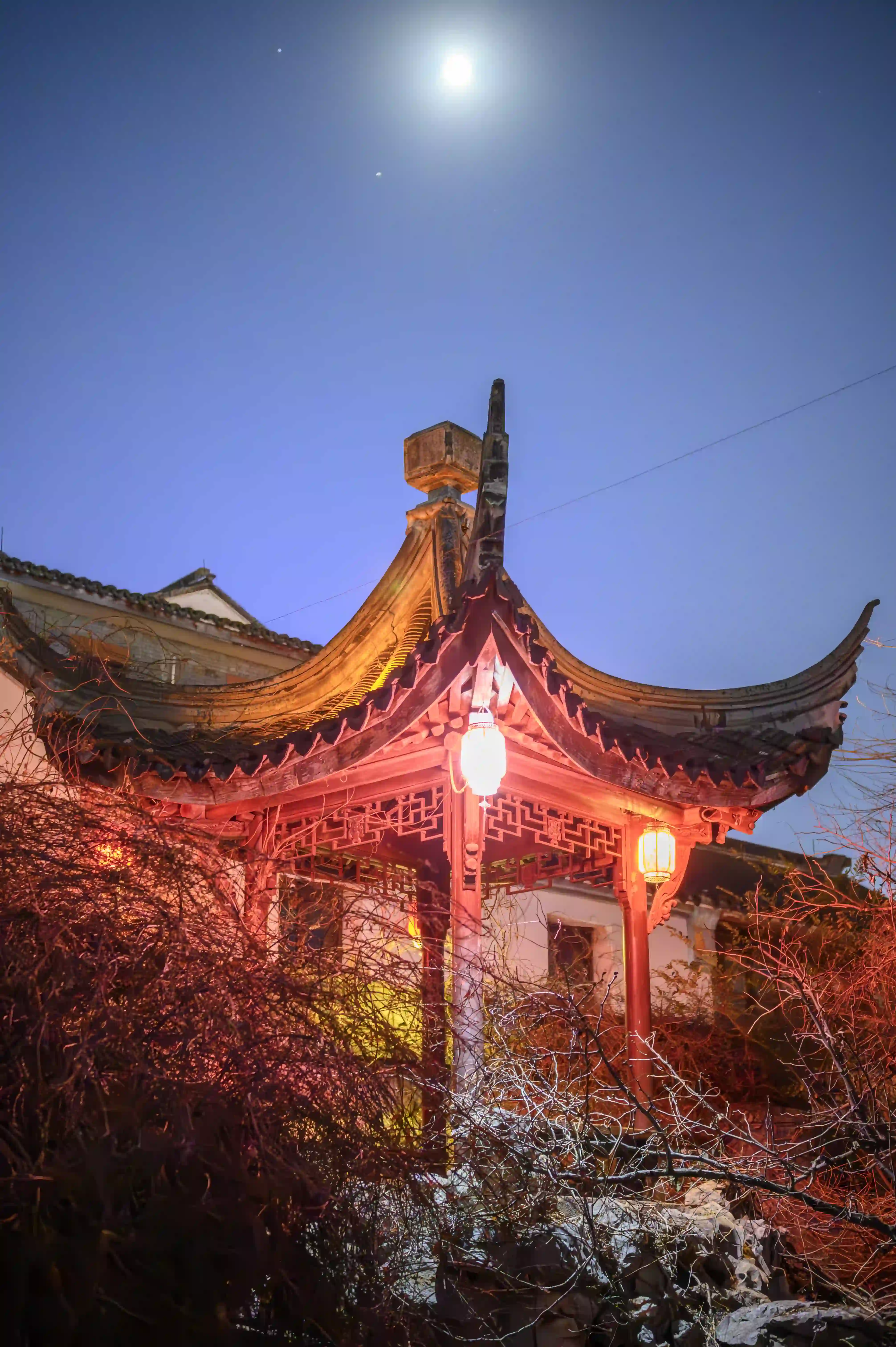 月光下的亭子 月光下的亭子