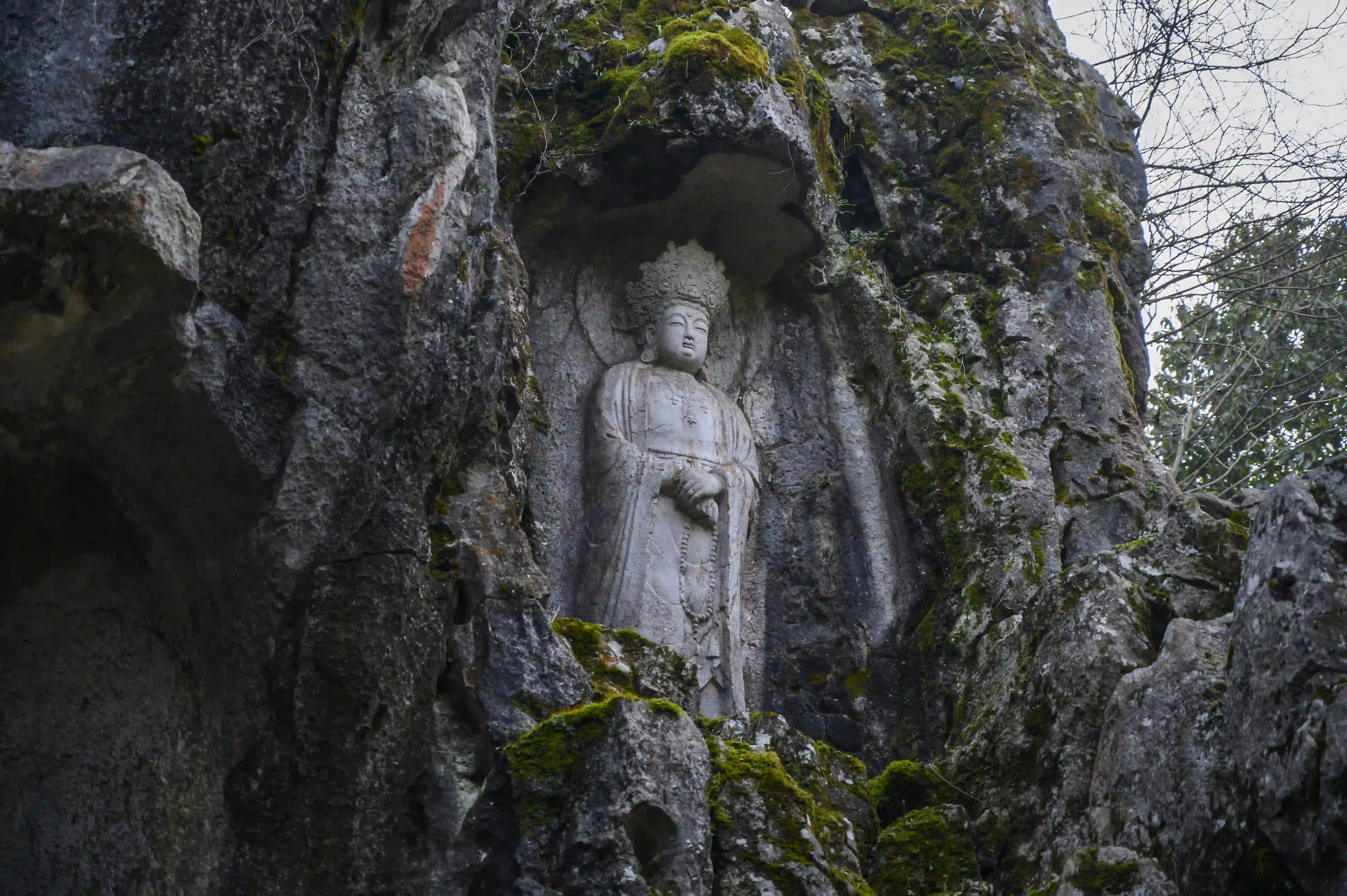 灵隐飞来峰造像 灵隐飞来峰造像