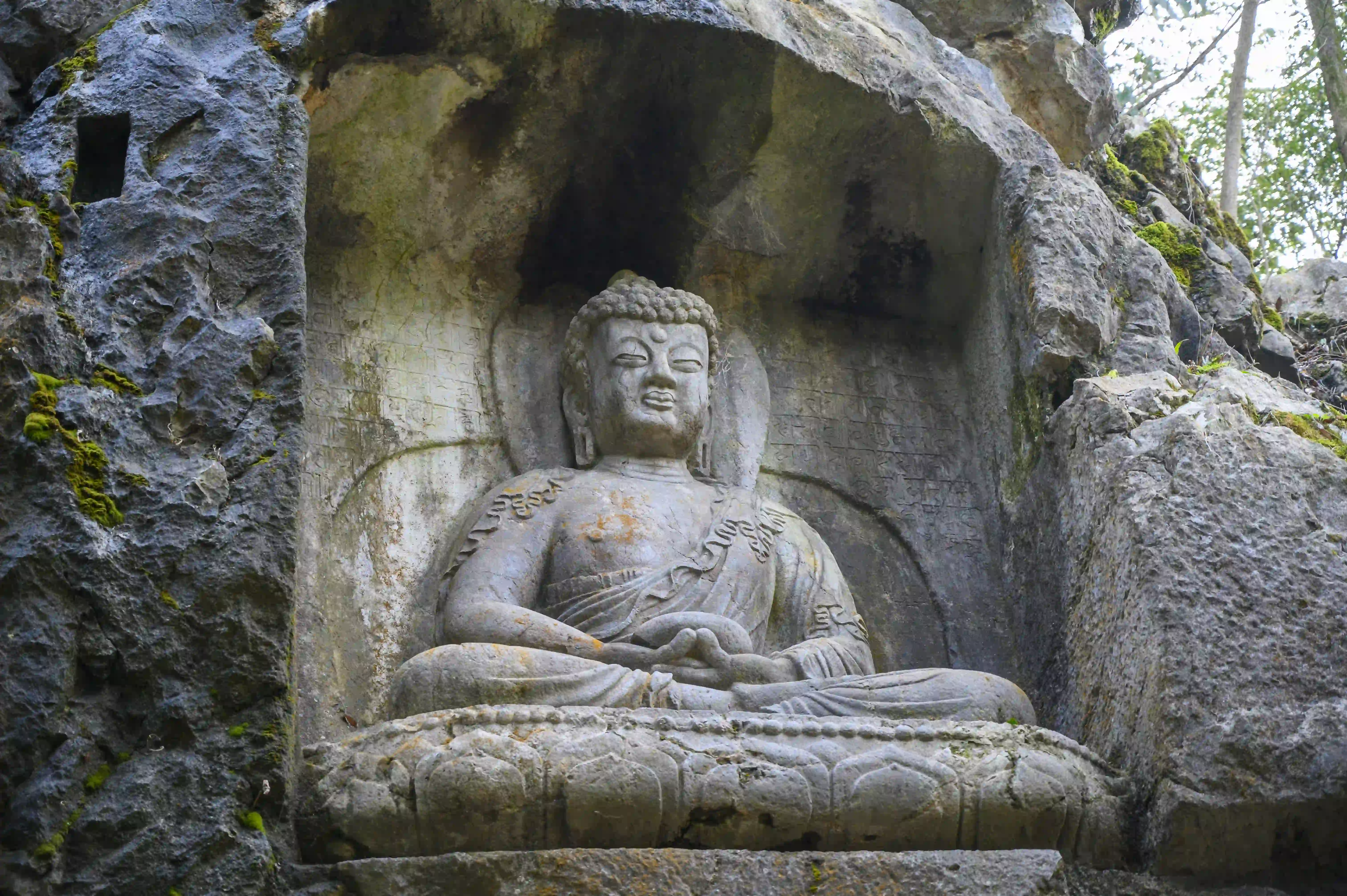 灵隐飞来峰造像 灵隐飞来峰造像