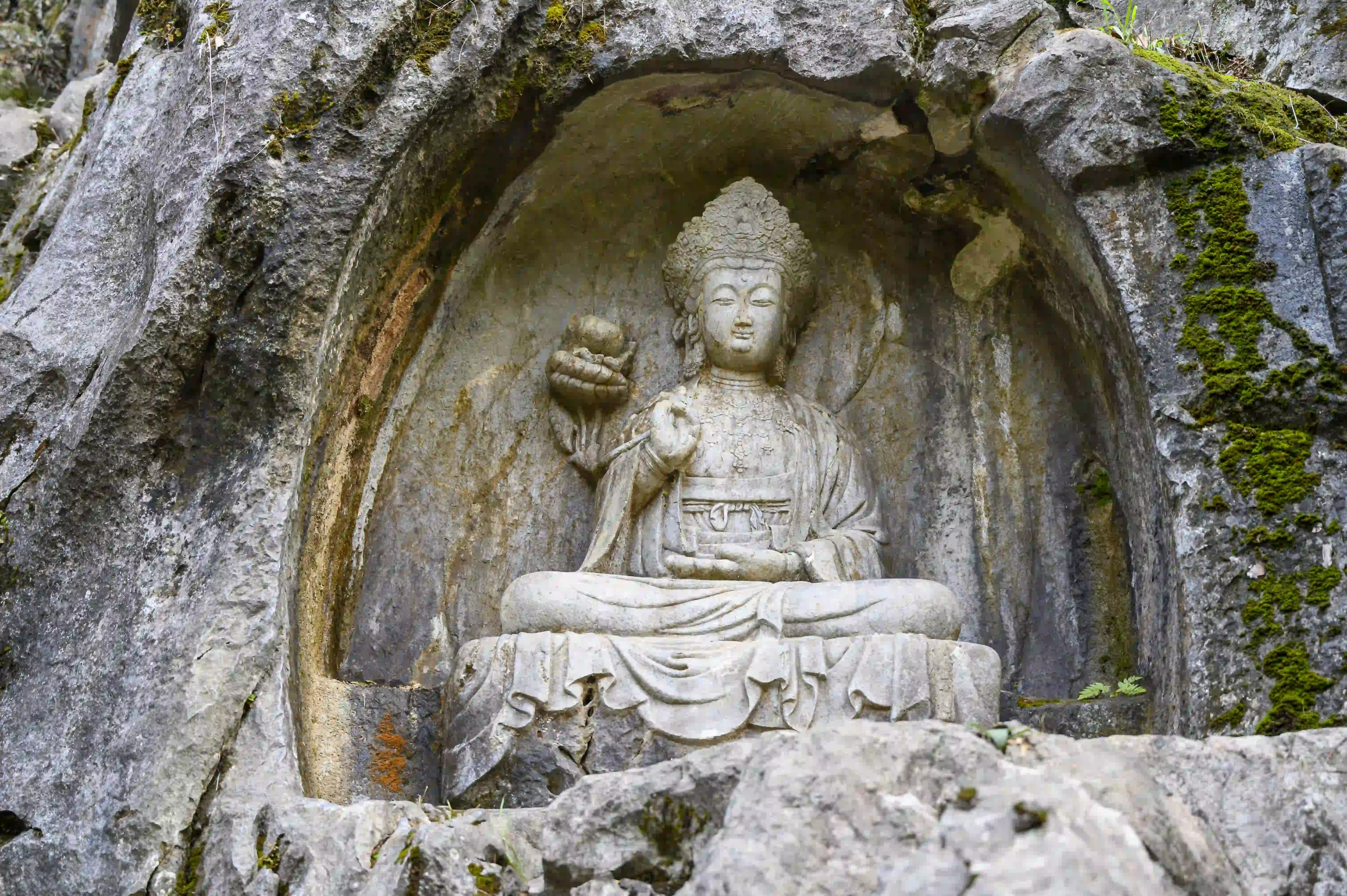 灵隐飞来峰造像 灵隐飞来峰造像