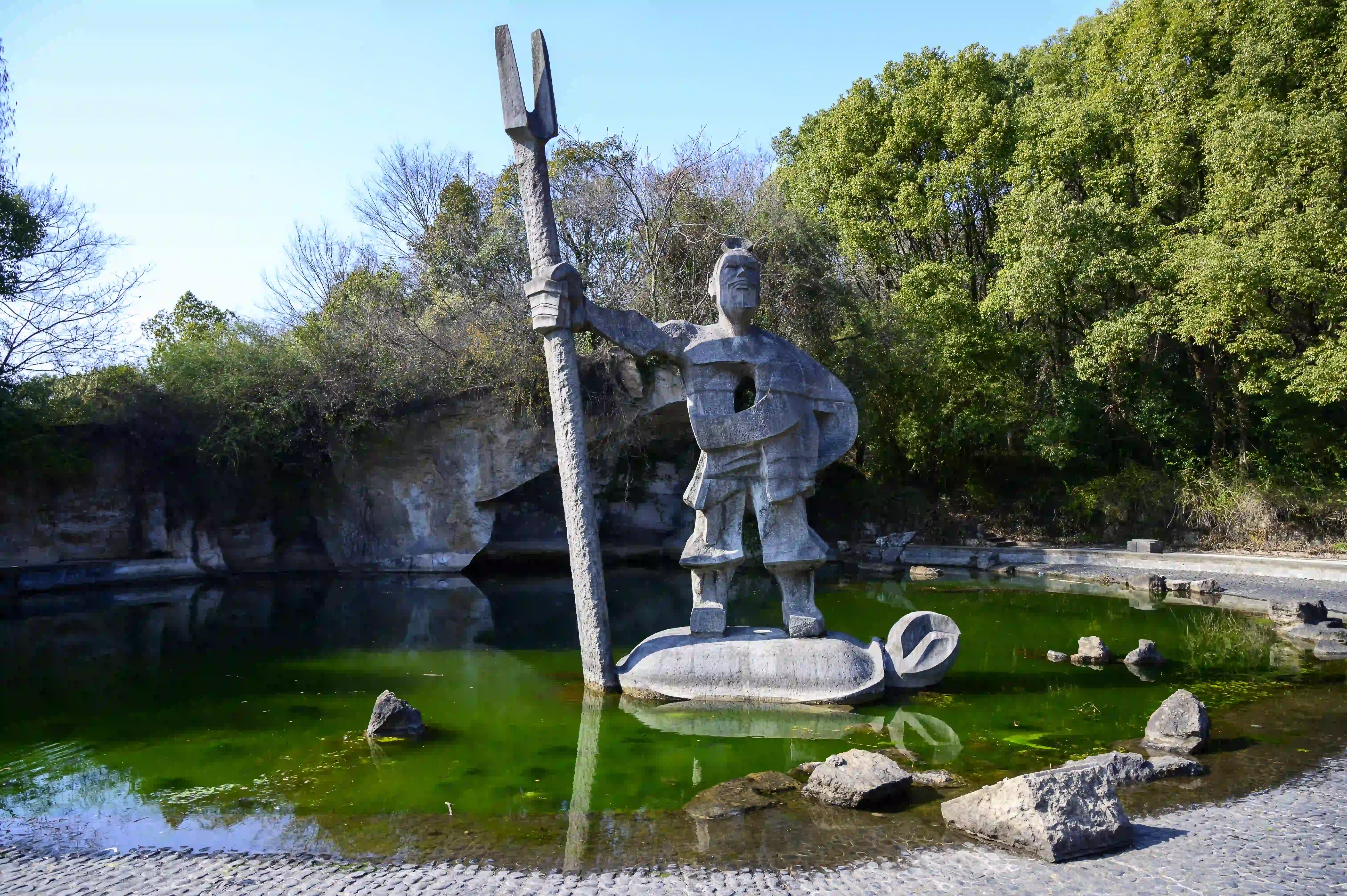 大禹雕塑 大禹雕塑