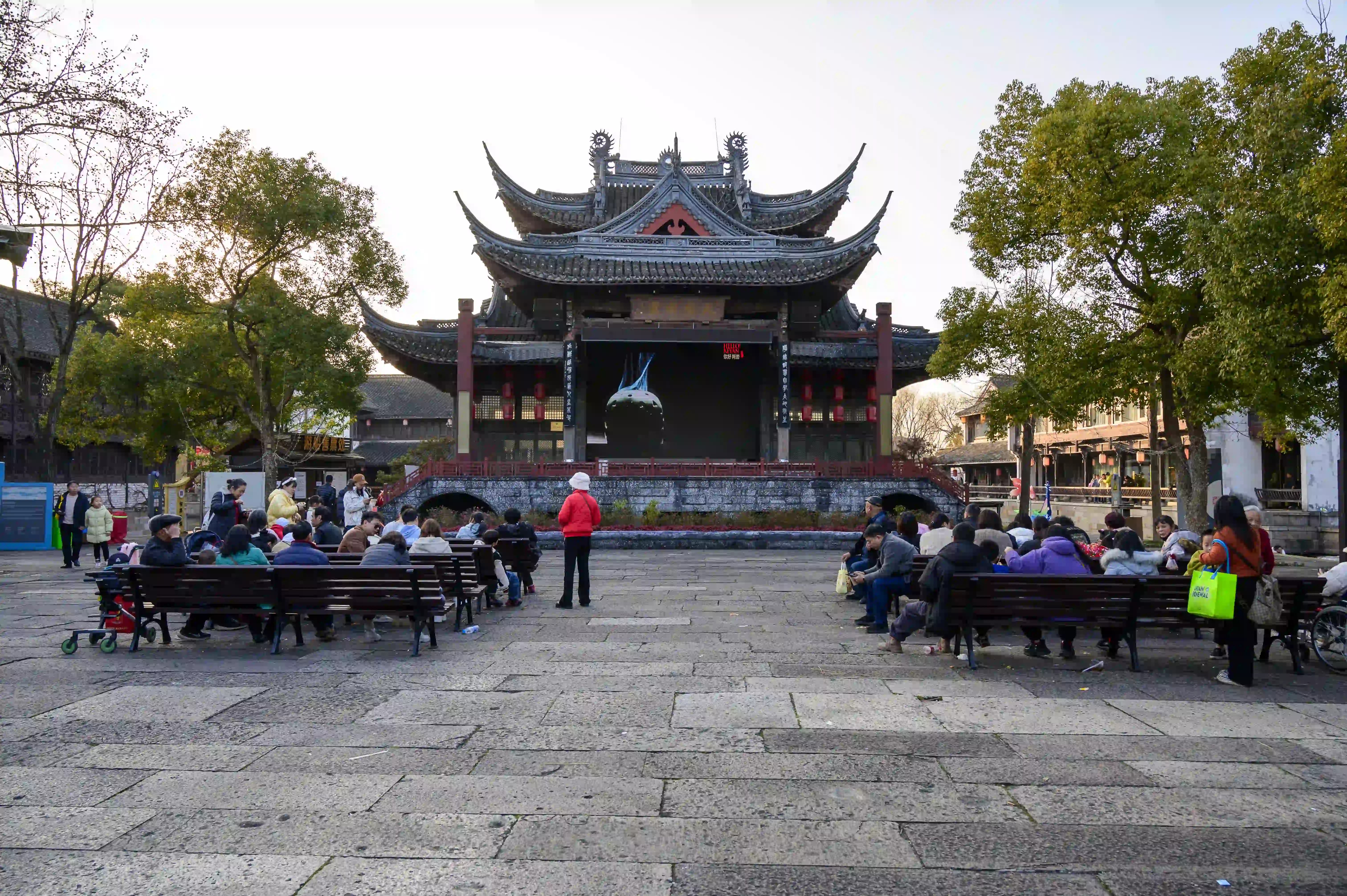 天然图画-鲁镇戏台 天然图画-鲁镇戏台