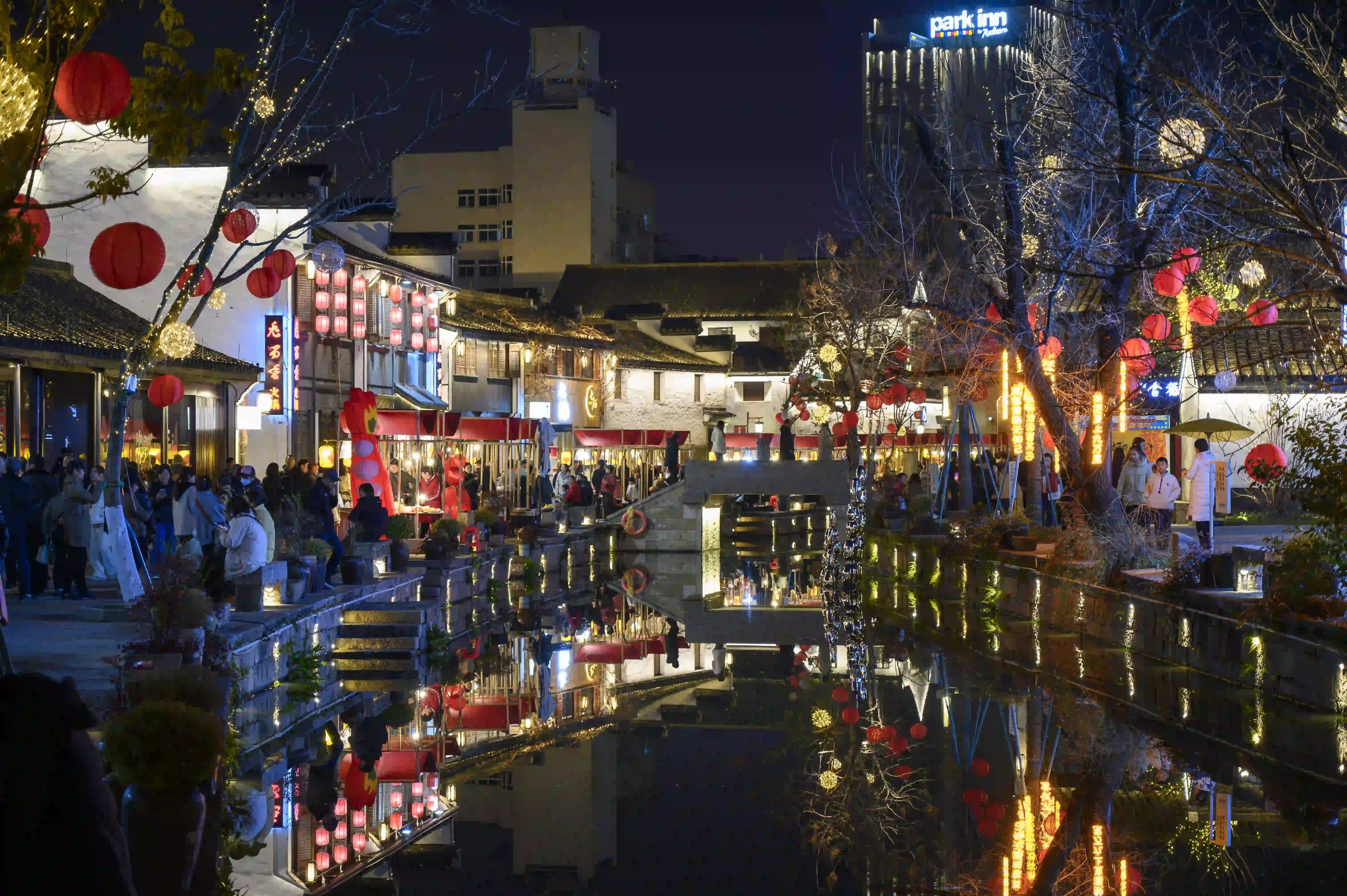 柯桥古镇夜景 柯桥古镇夜景