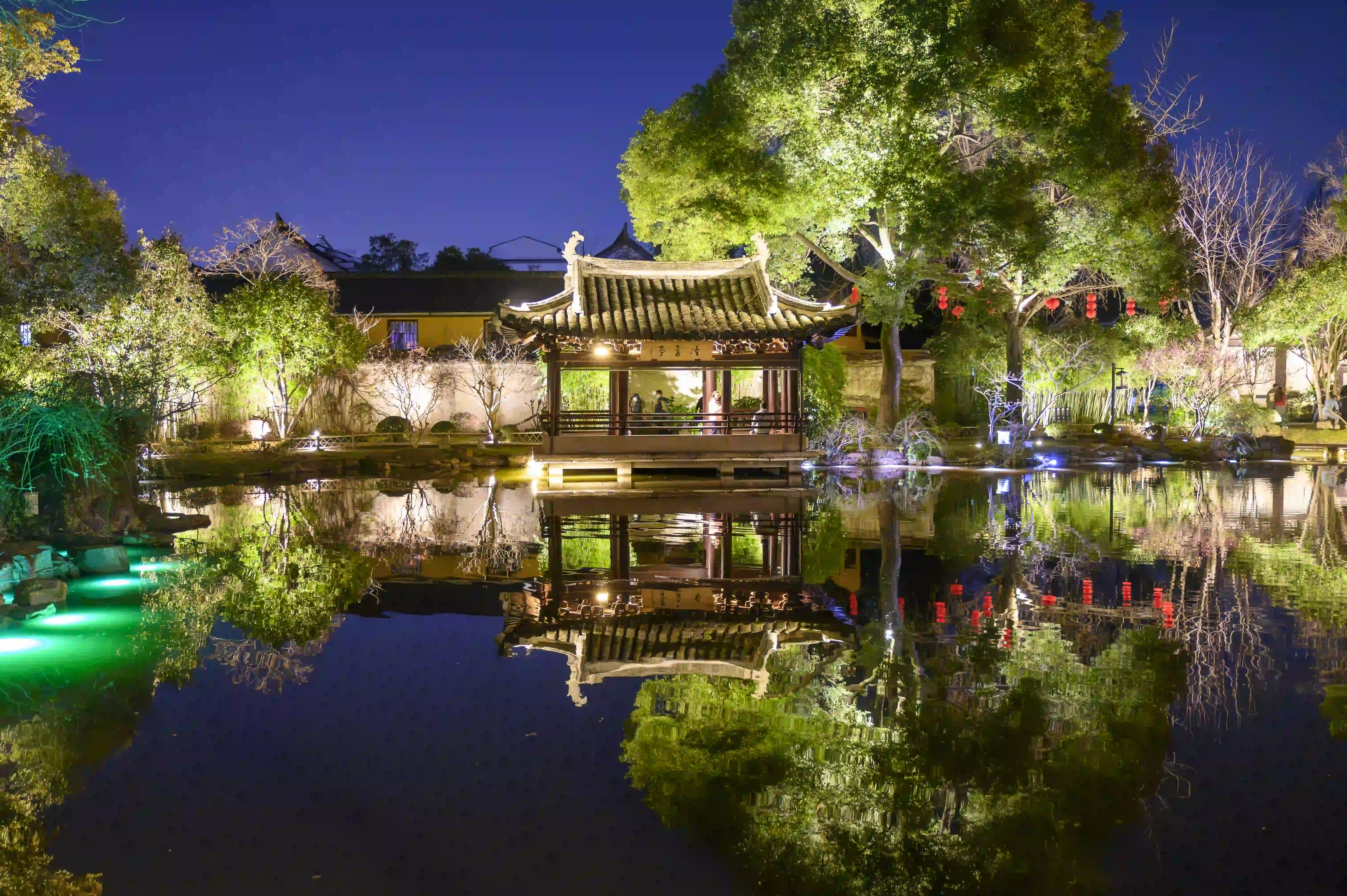 沈园夜景 沈园夜景