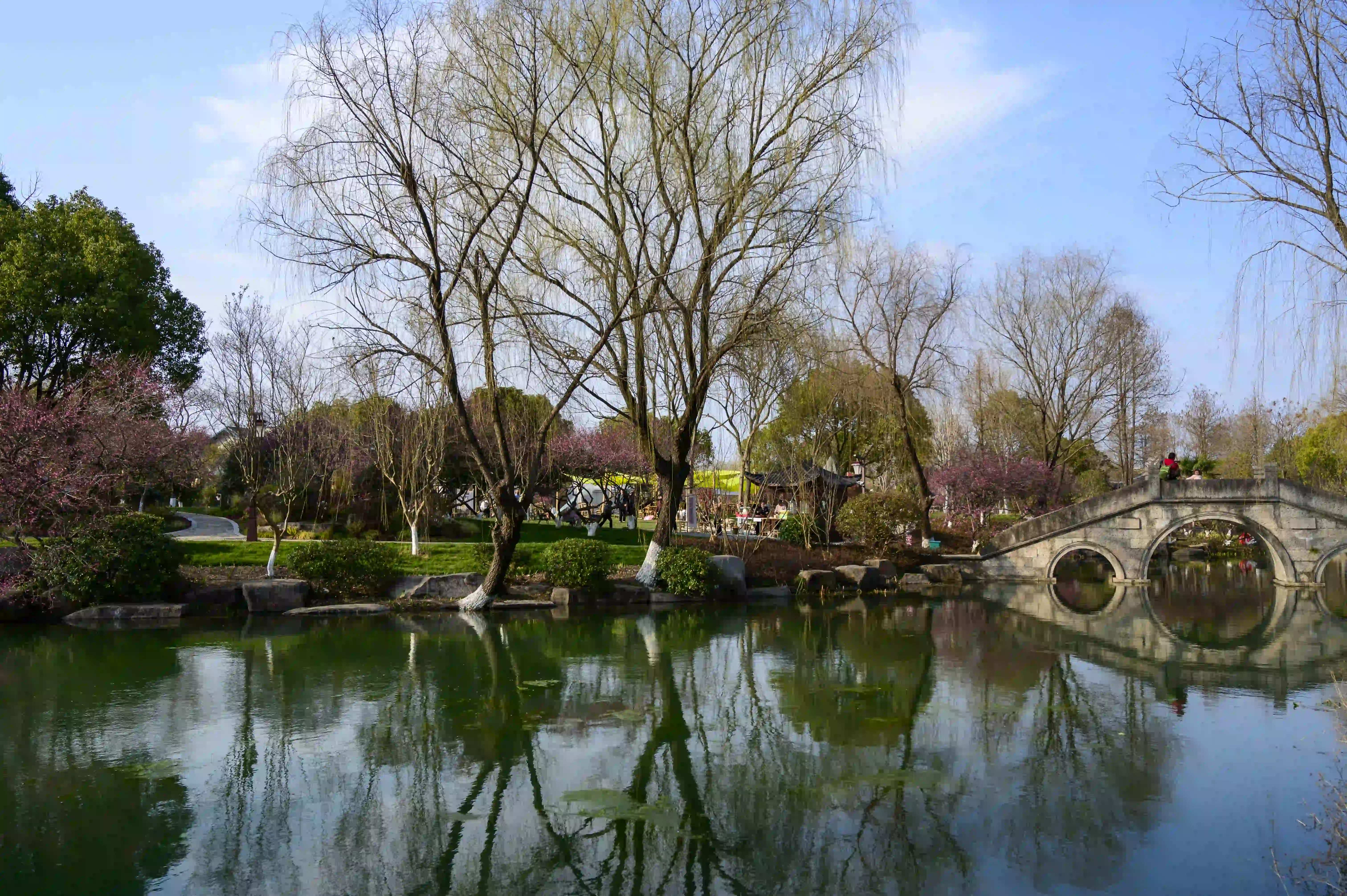 水岸边景色 水岸边景色