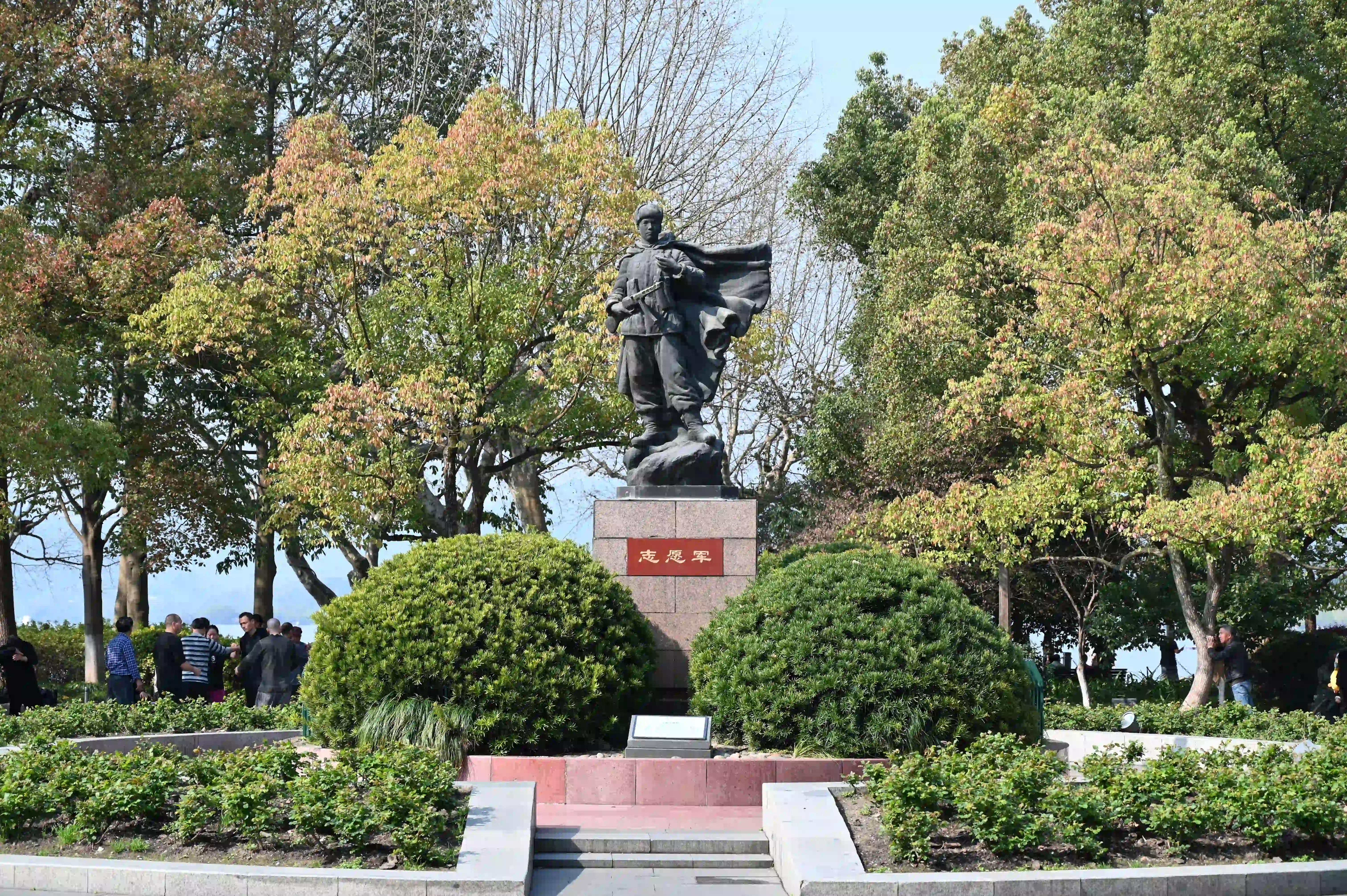 志愿军雕像 志愿军雕像