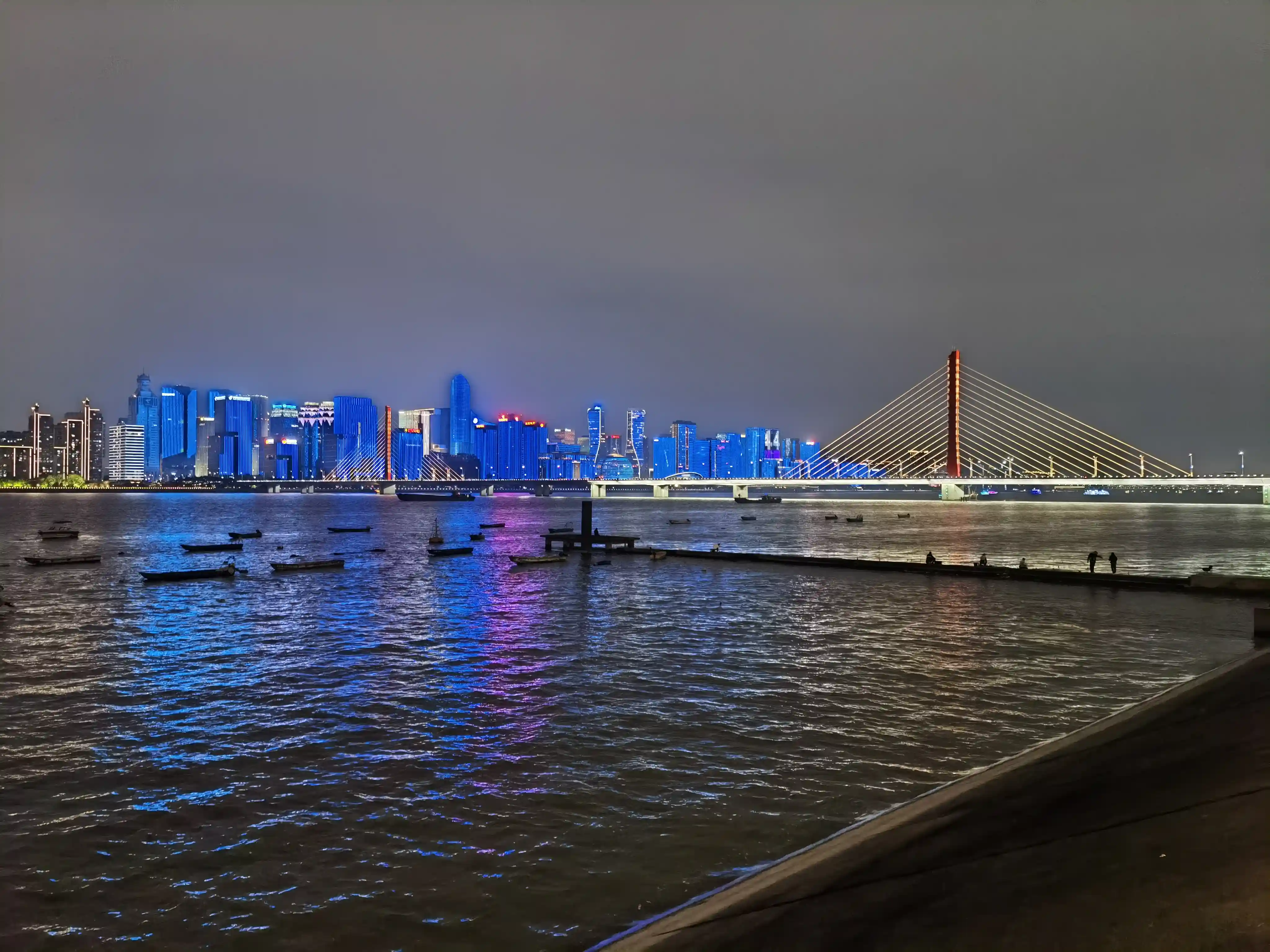 钱塘江夜景 钱塘江夜景