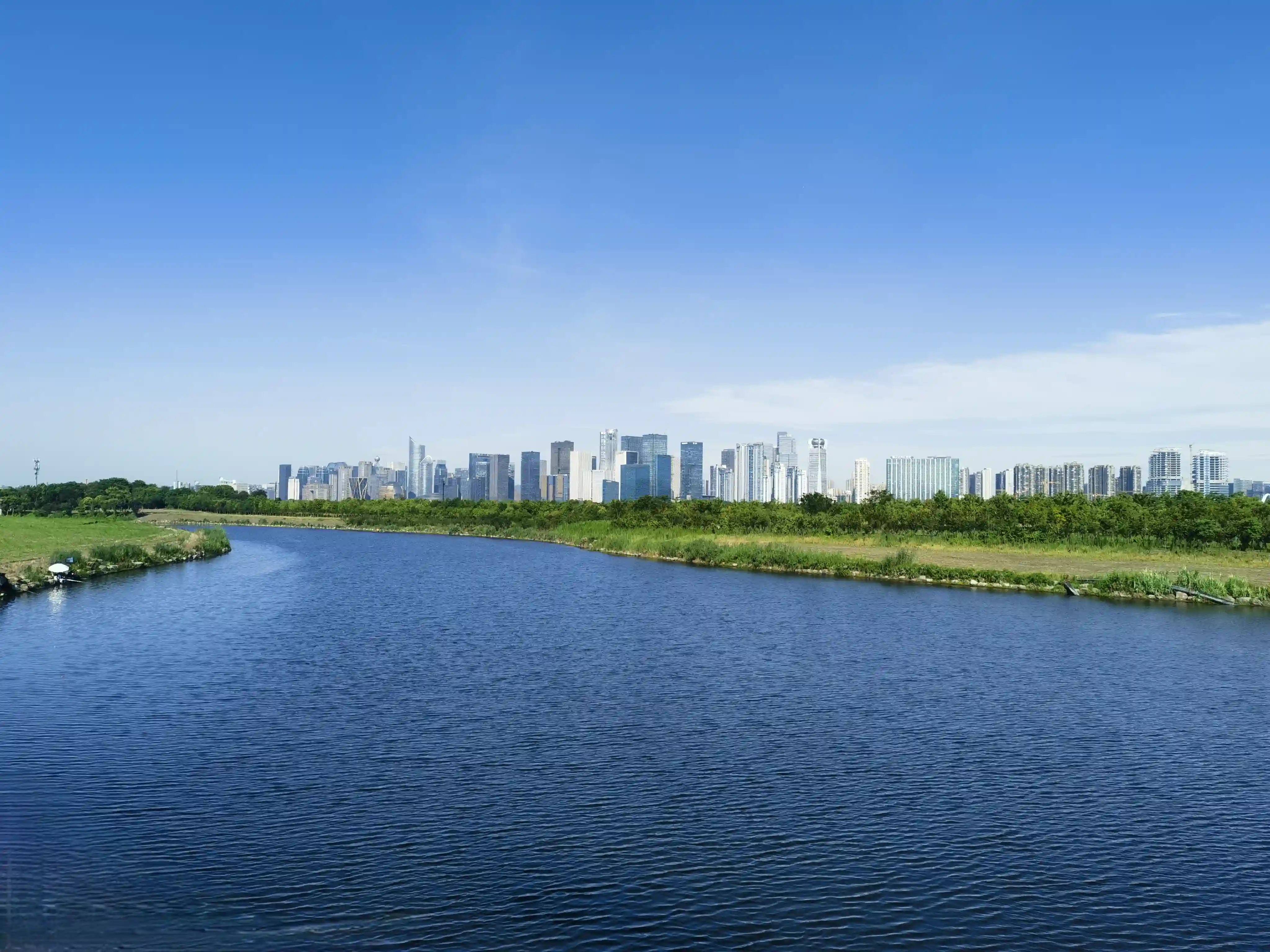 水天相映的景色 水天相映的景色