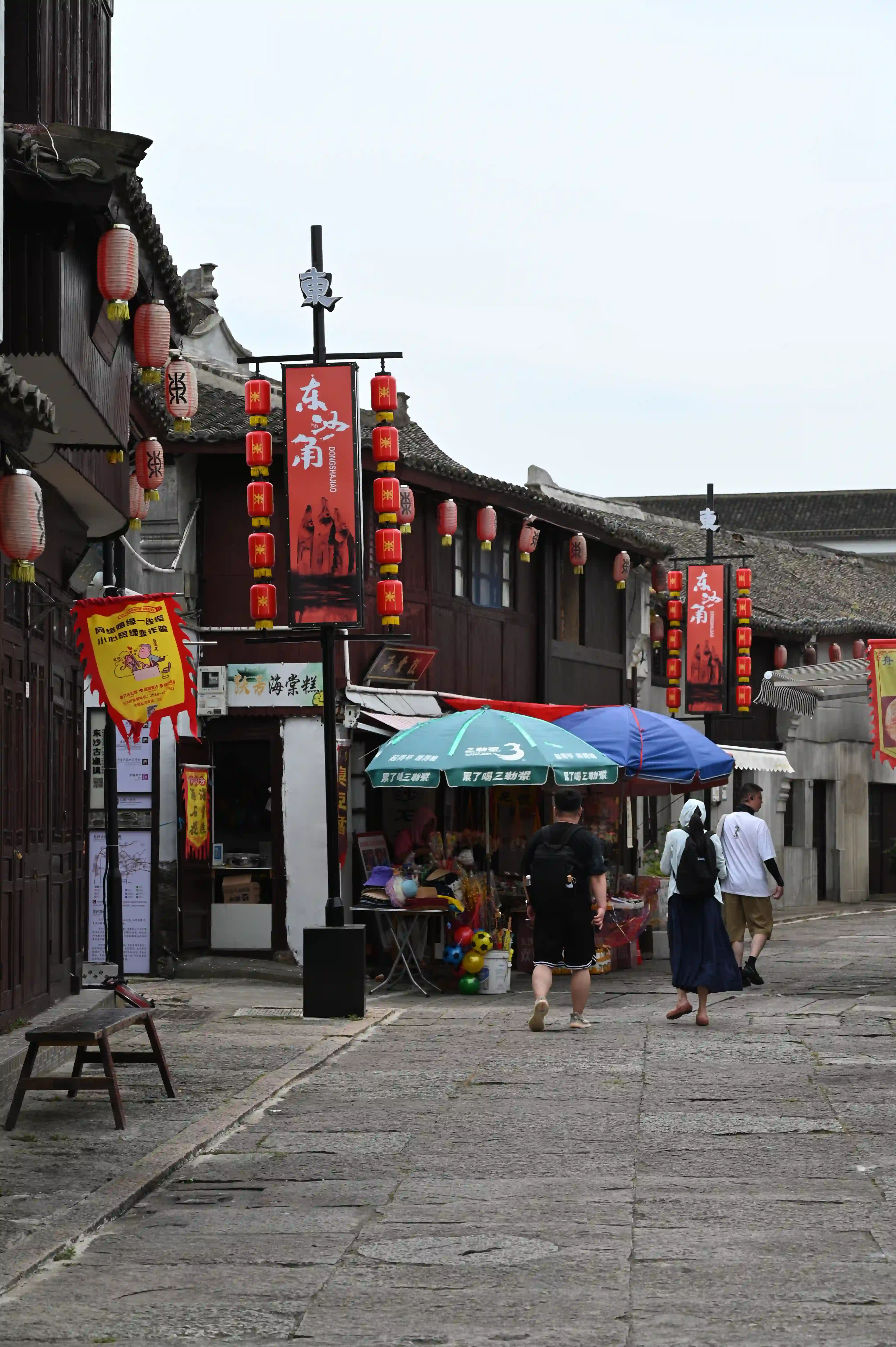 古镇街巷的景 古镇街巷的景