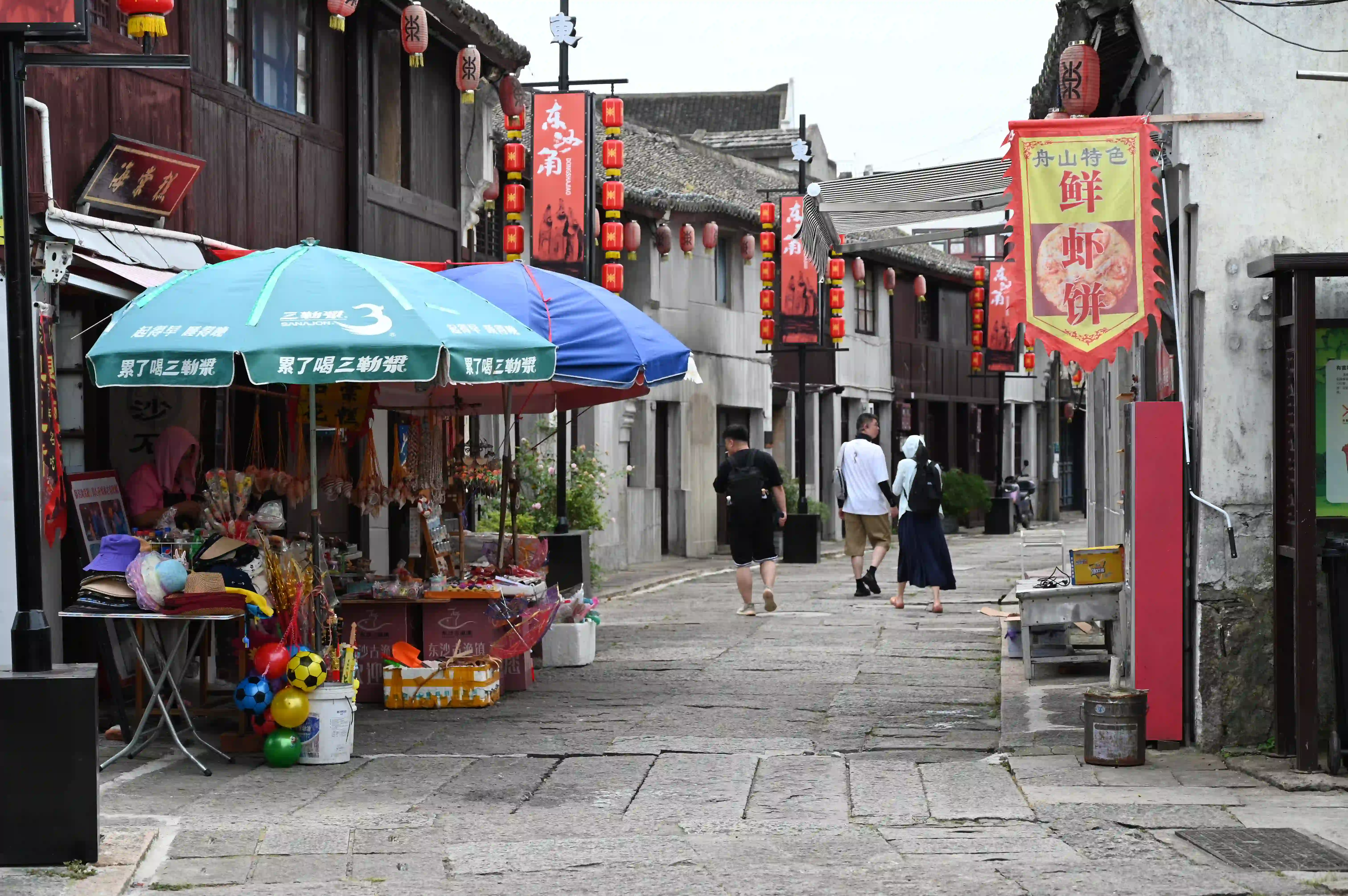 古镇街巷的景 古镇街巷的景